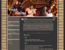 Tablet Screenshot of ingakalna.com